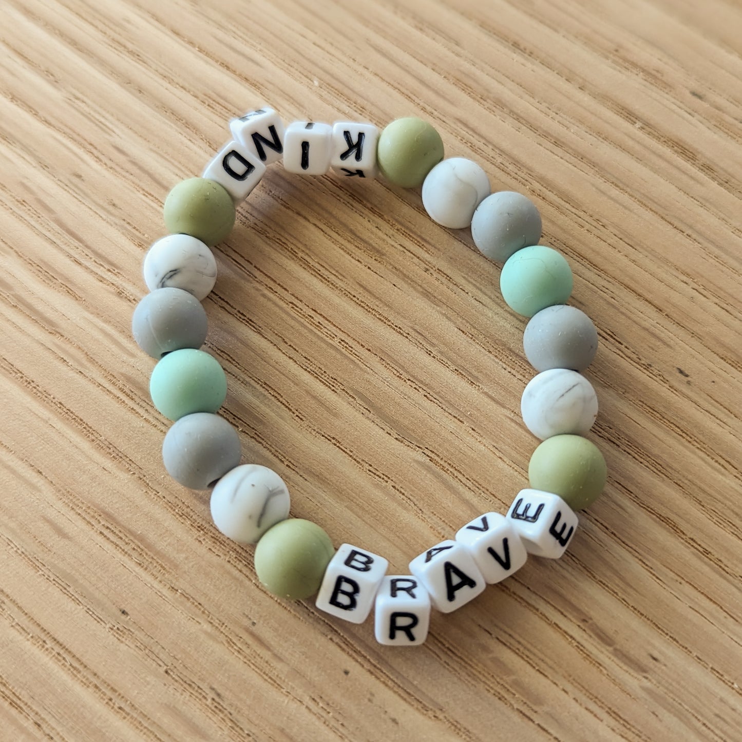 Brave + Kind Bracelet (assorted colors) | MLKD