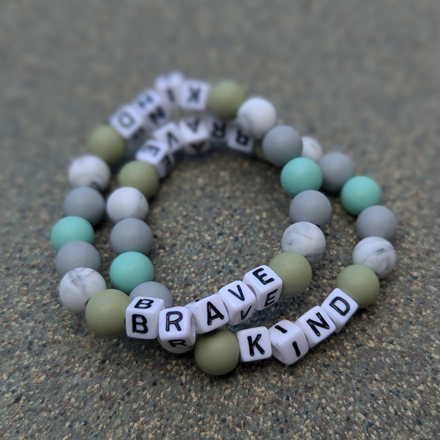Brave + Kind Bracelet (assorted colors) | MLKD