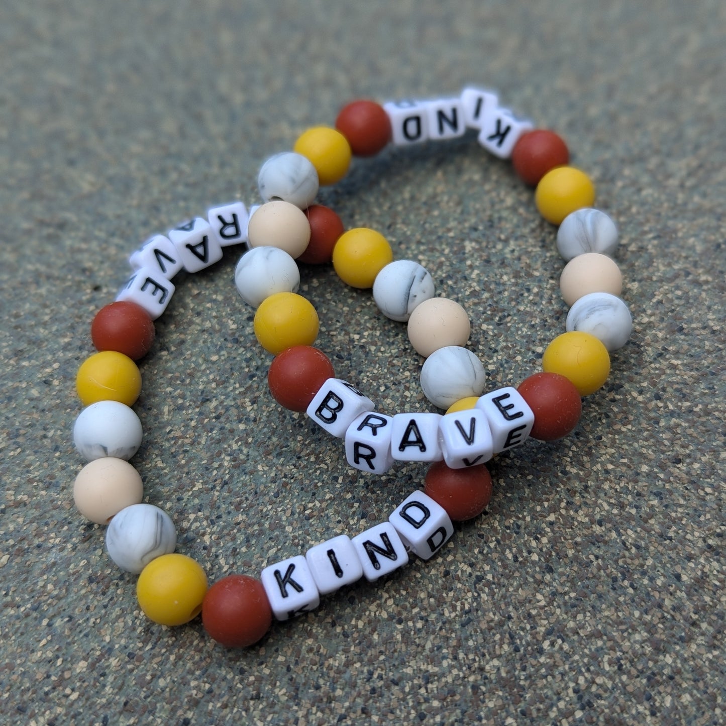 Brave + Kind Bracelet (assorted colors) | MLKD