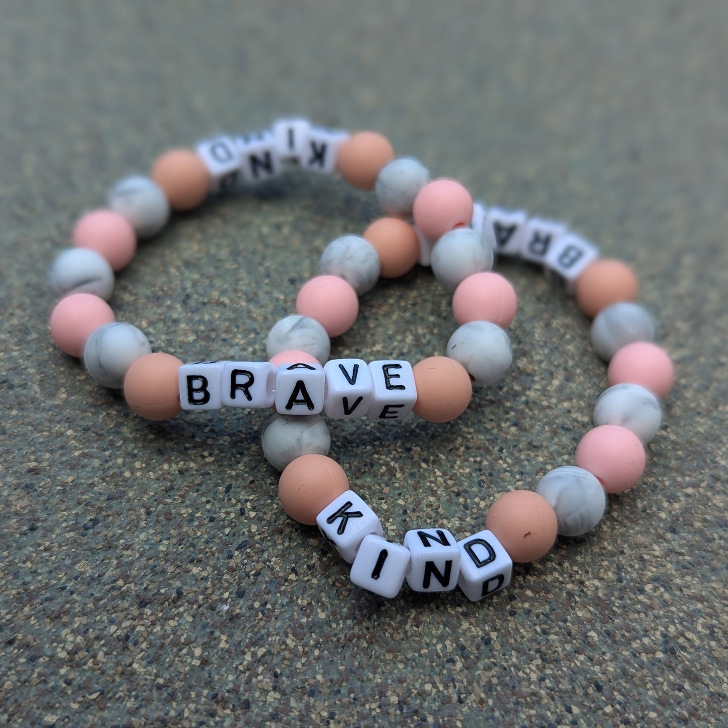 Brave + Kind Bracelet (assorted colors) | MLKD