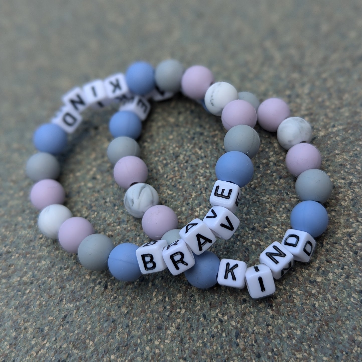Brave + Kind Bracelet (assorted colors) | MLKD