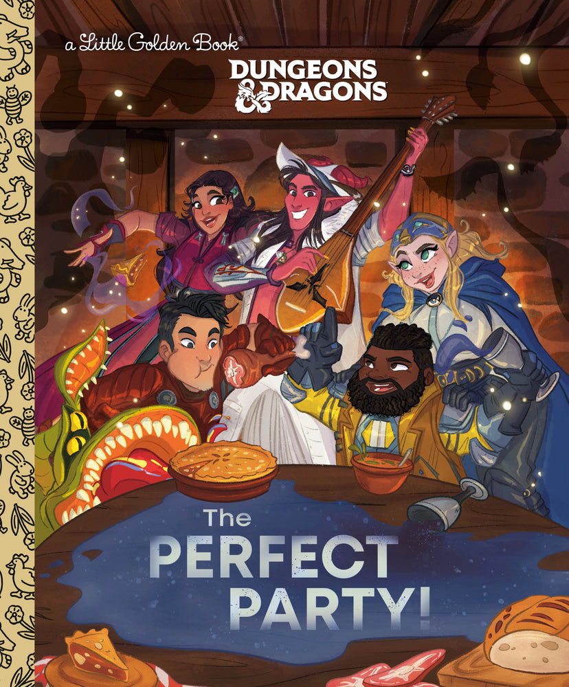 The Perfect Party! (Dungeons & Dragons) (Little Golden Book) | David Lewman (Author) + Maria Malandrino (Illustrator)