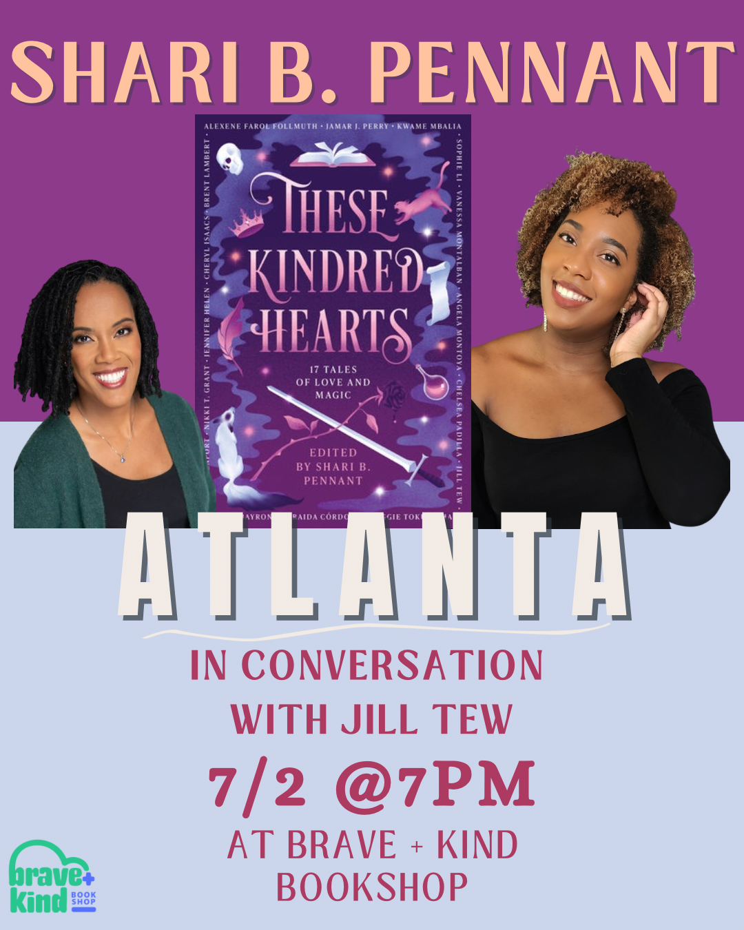 Author Event: Romantasy Author Event w/ Shari B. Pennant & Jill Tew | July 2nd @ 7PM