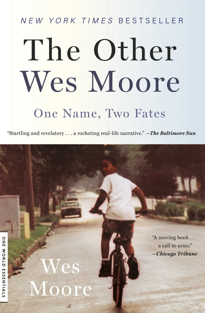 The Other Wes Moore One Name, Two Fates | Wes Moore