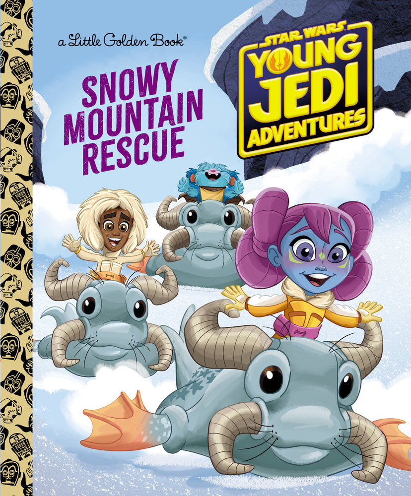 Snowy Mountain Rescue (Star Wars: Young Jedi Adventures) (Little Golden Book) | Golden Books (Author)