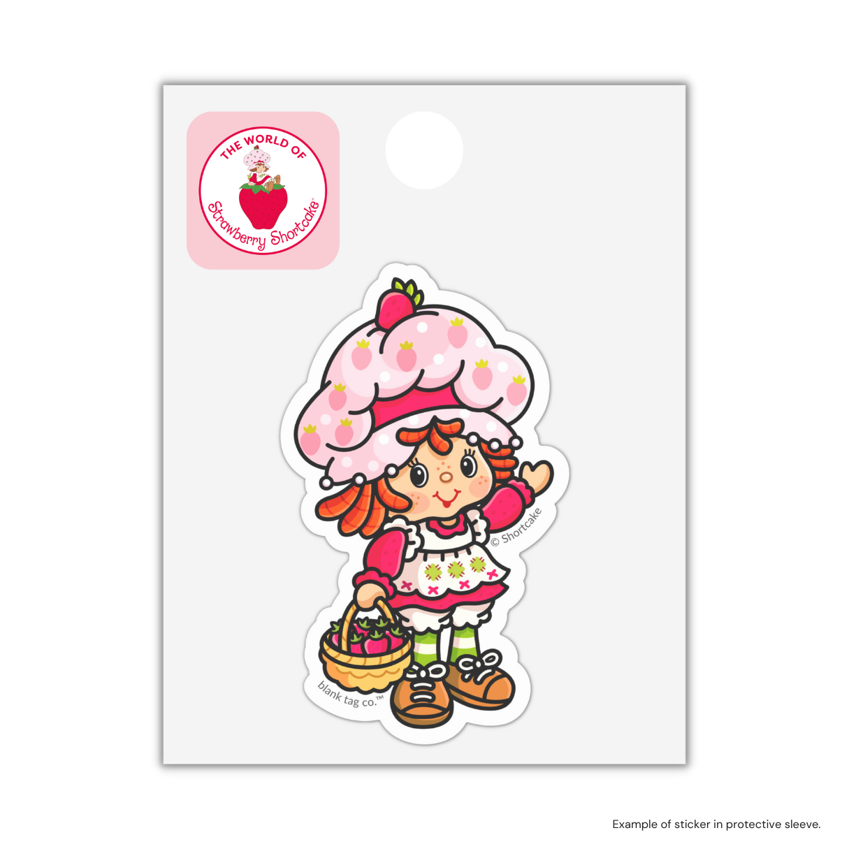 Strawberry Shortcake® Waterproof Sticker - SSC