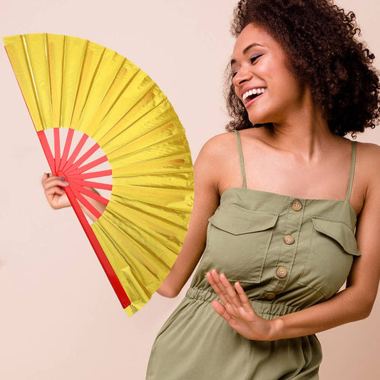 Folding Line Dance Hand Fan