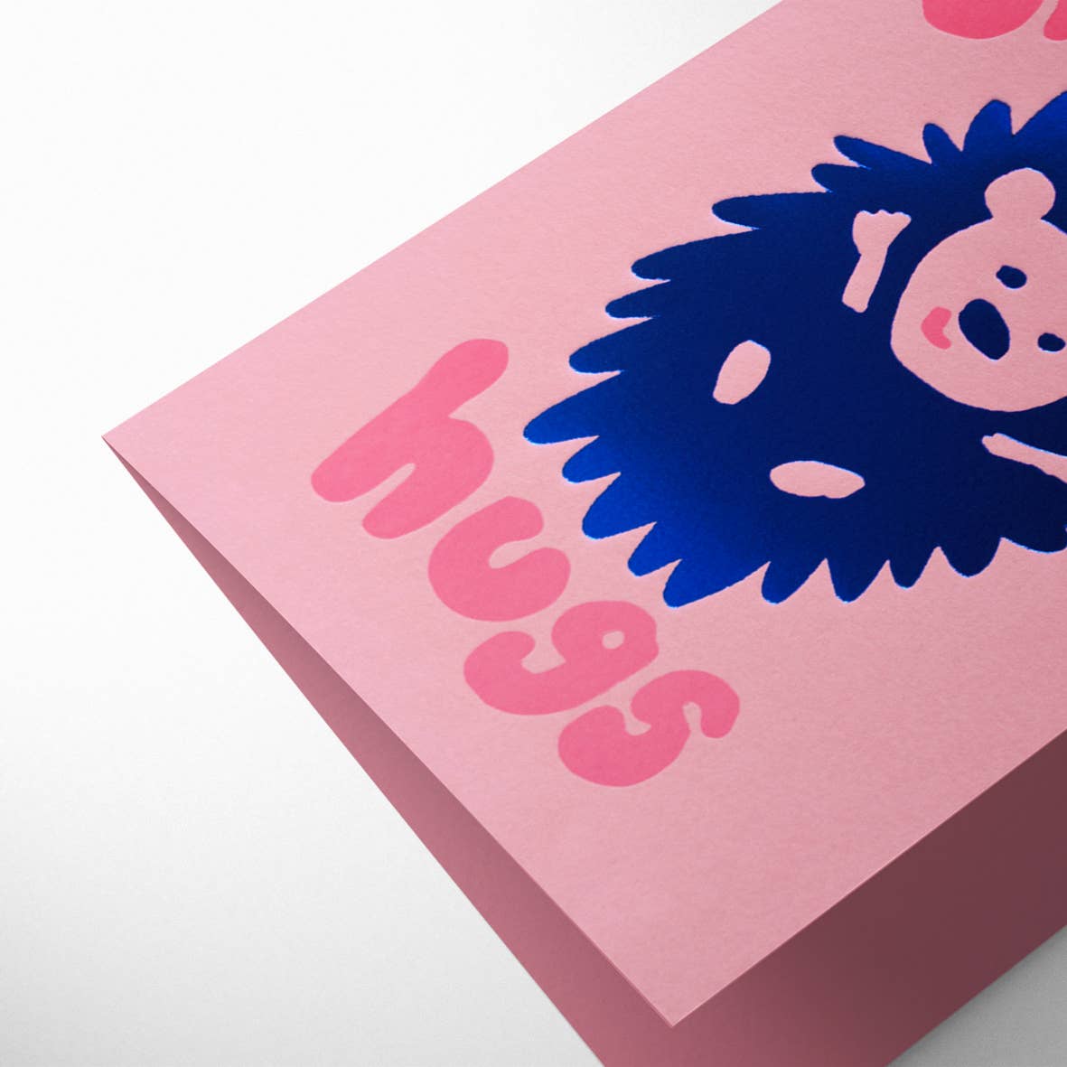 Hedgehog Birthday Hugs Greeting Card by 1973