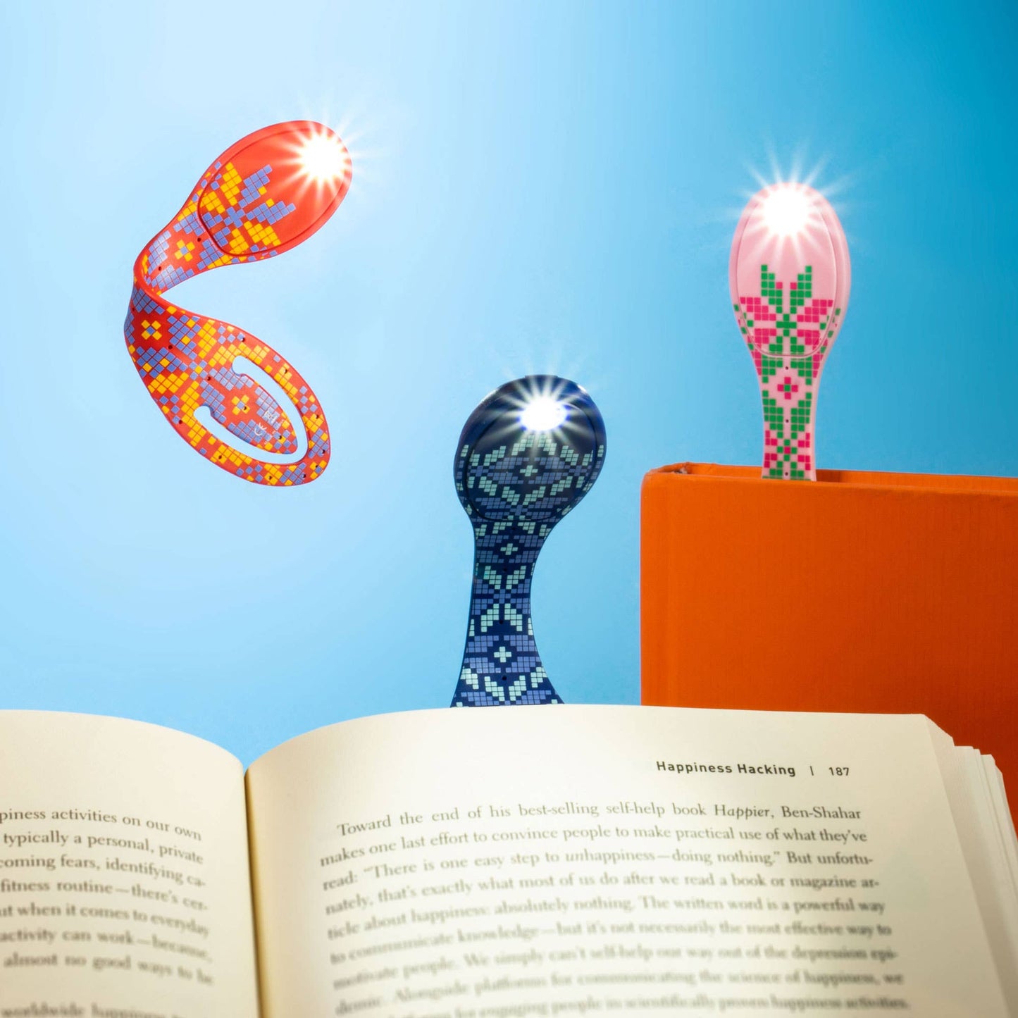 Flexilight Original Booklight / Bookmark in one: Cherries