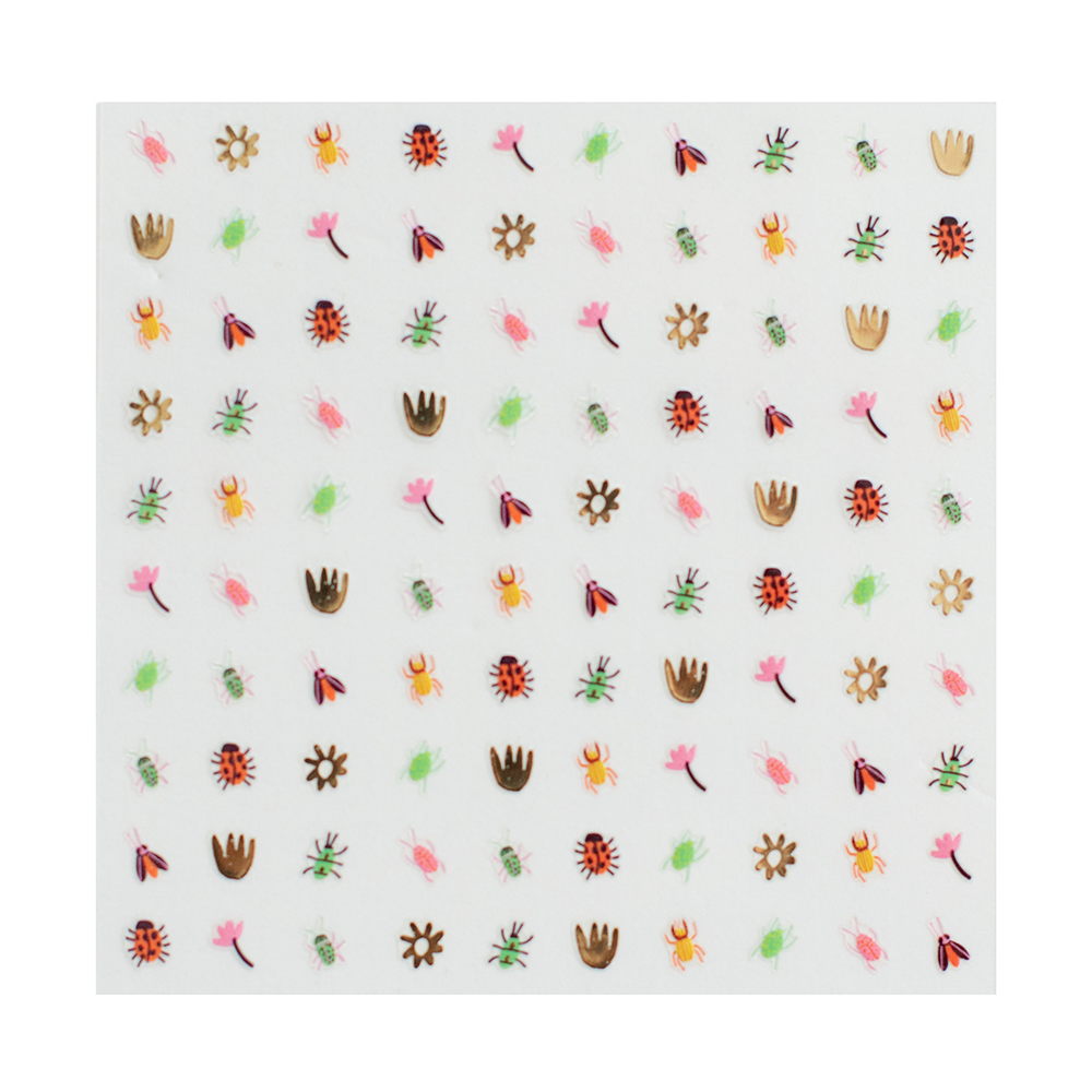 Backyard Bugs Nail Stickers - 1 Pk.
