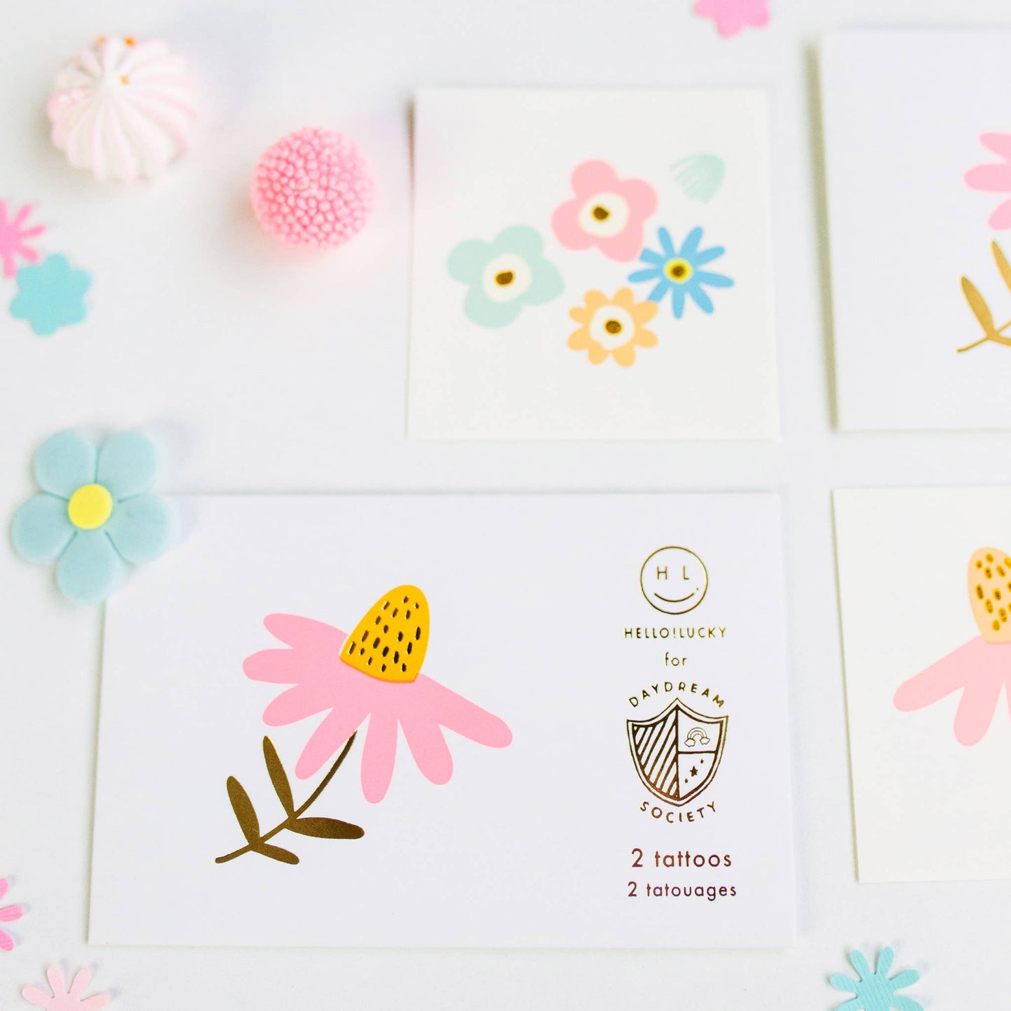 Flora Temporary Tattoos - 2 Pk.