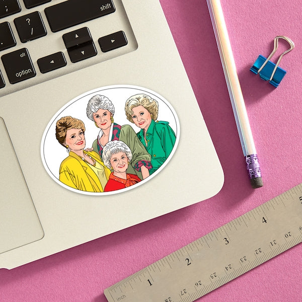Golden Girls Die Cut Sticker | The Found