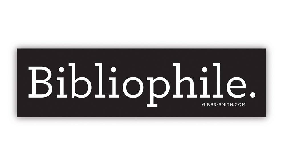 Bibliophile Sticker