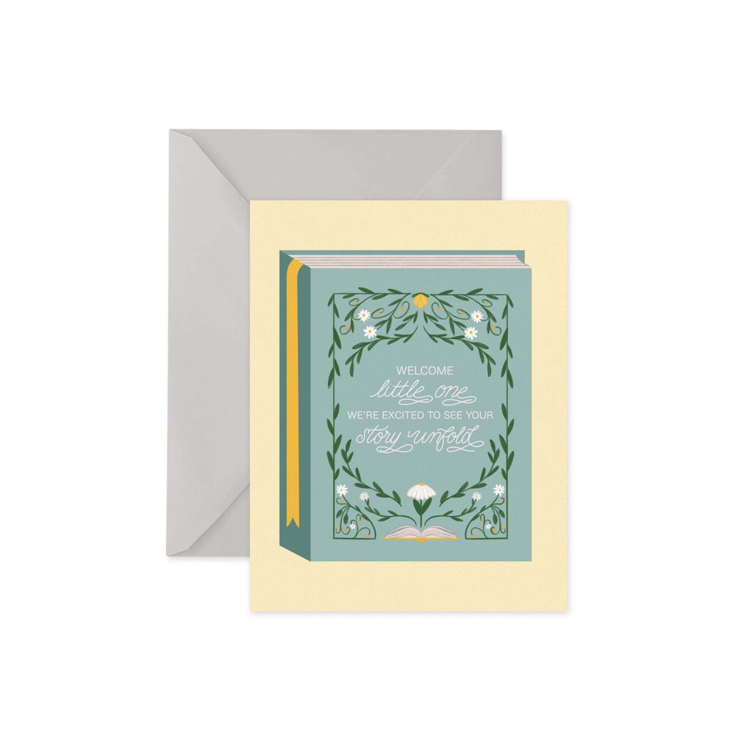 Story Unfold- Baby Greeting Card