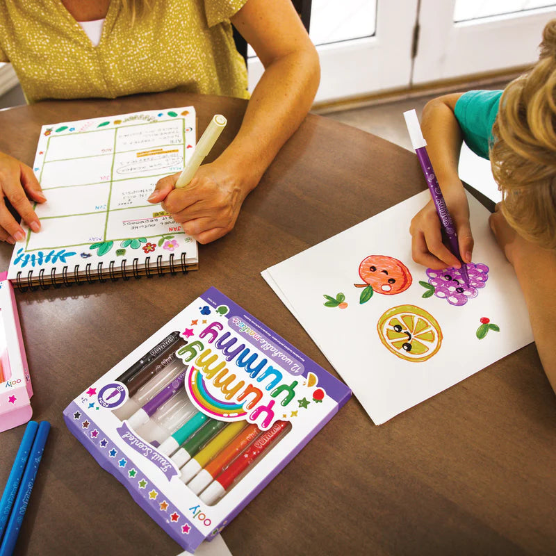 yummy yummy scented markers - set of 12 | Ooly