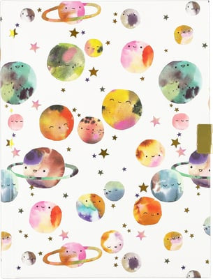 Space Locking Journal (Diary, Notebook) | Peter Pauper Press Inc