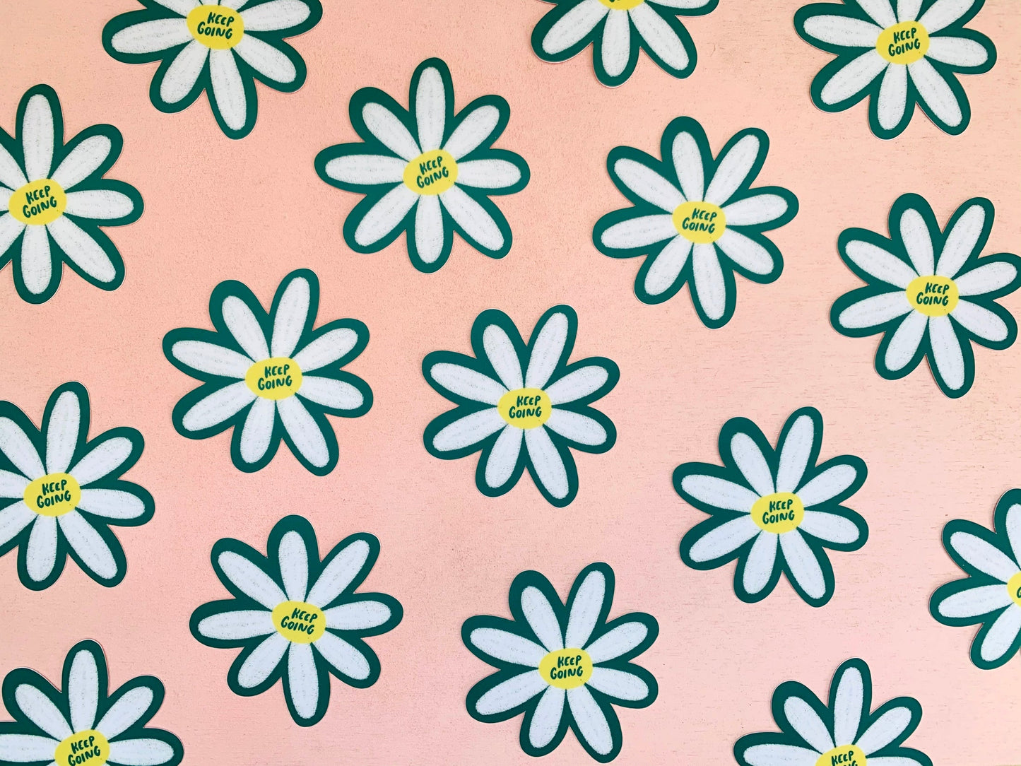 Keep Going Daisy sticker | Your Gal Kiwi