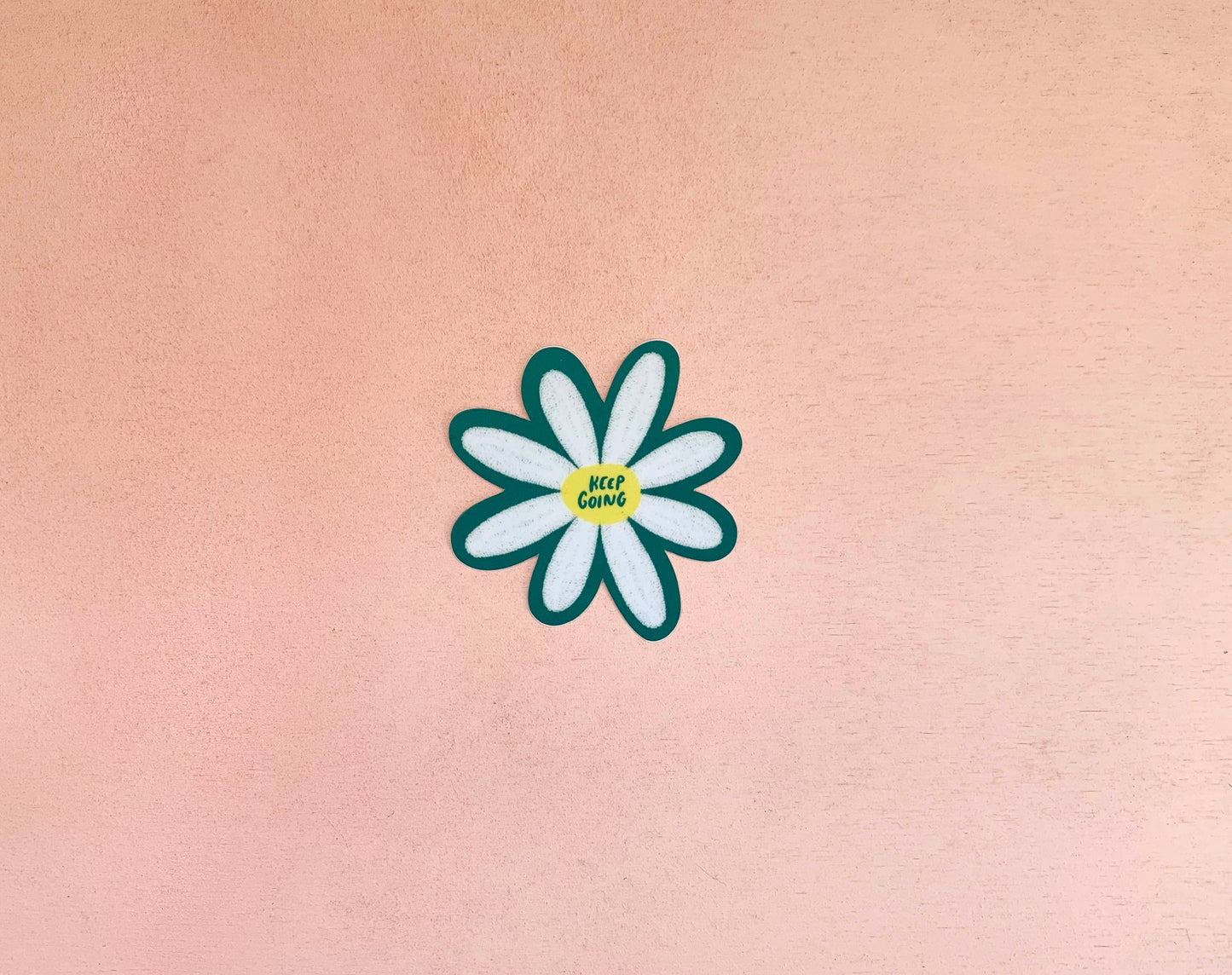 Keep Going Daisy sticker | Your Gal Kiwi