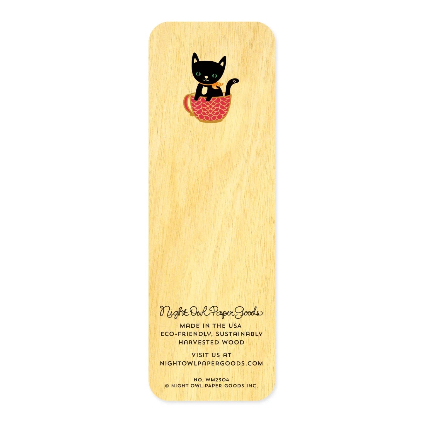 FRISKY FICTION MINI BOOKMARK | Night Owl Paper Goods