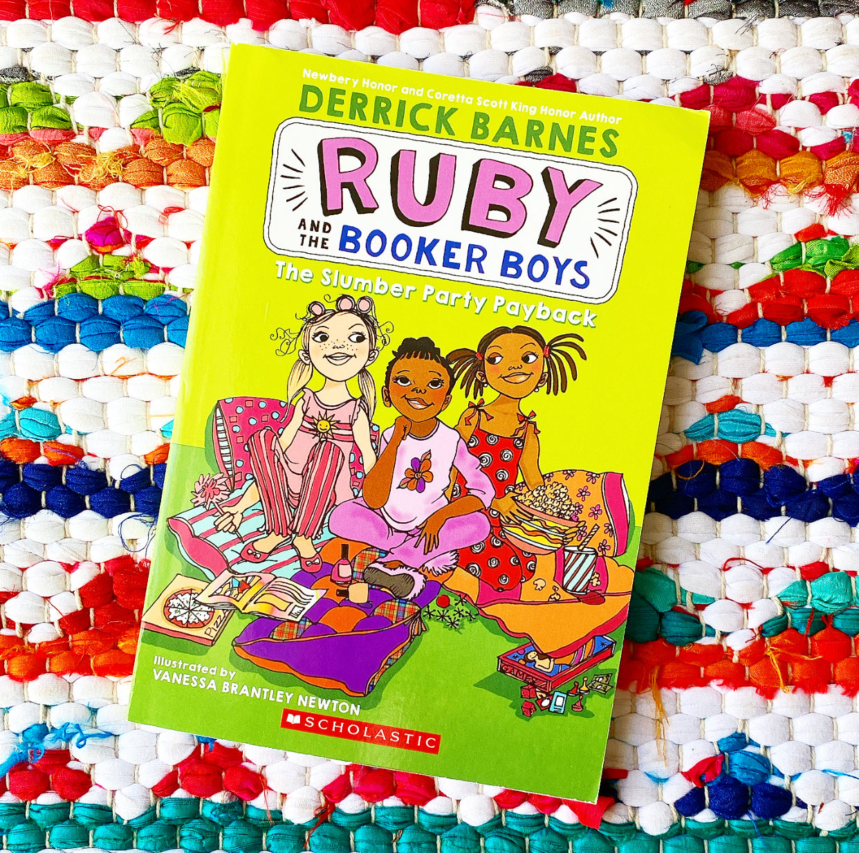 The Slumber Party Payback (Ruby and the Booker Boys #3) | Derrick D. Barnes, Brantley Newton