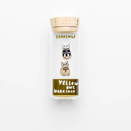Gurrrl Power Earrings | Yellow Owl Workshop