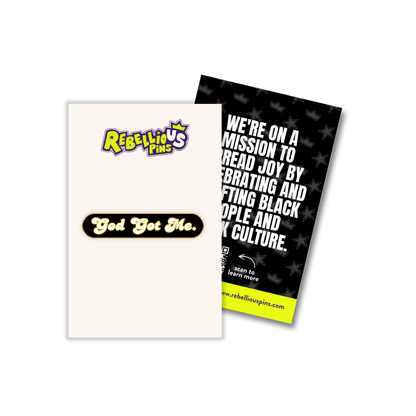 Enamel Pin | God Got Me