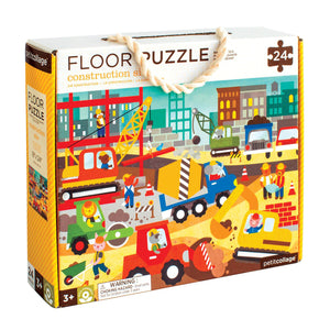 Construction Site 24-Piece Floor Puzzle