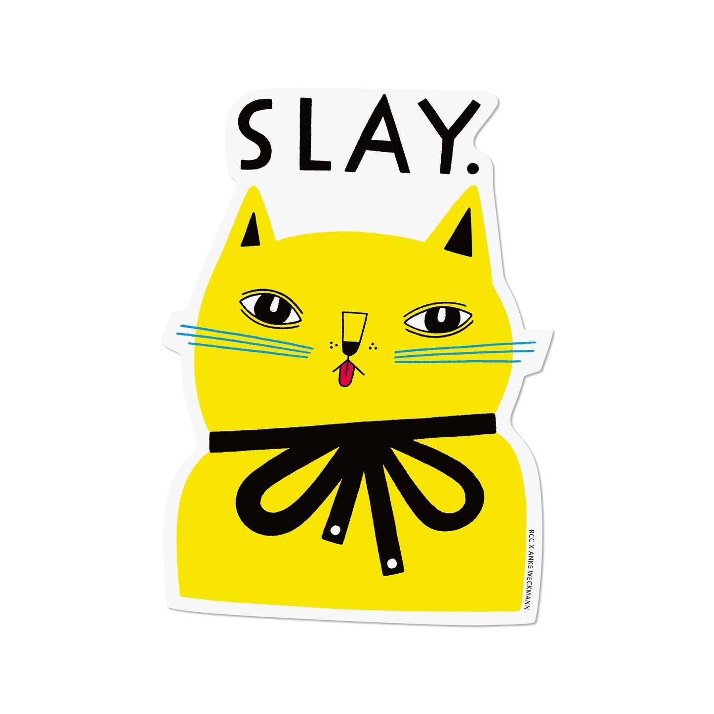 Slay Cat sticker