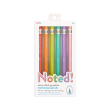 Noted! Extra Thick Graphite Pencils - set of 6 | OOLY