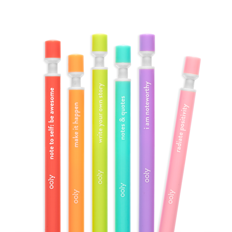 Noted! Extra Thick Graphite Pencils - set of 6 | OOLY