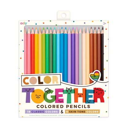 Color Together Colored Pencils - set of 24 | ooly