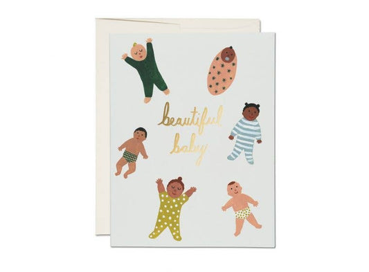 Beautiful Baby greeting card