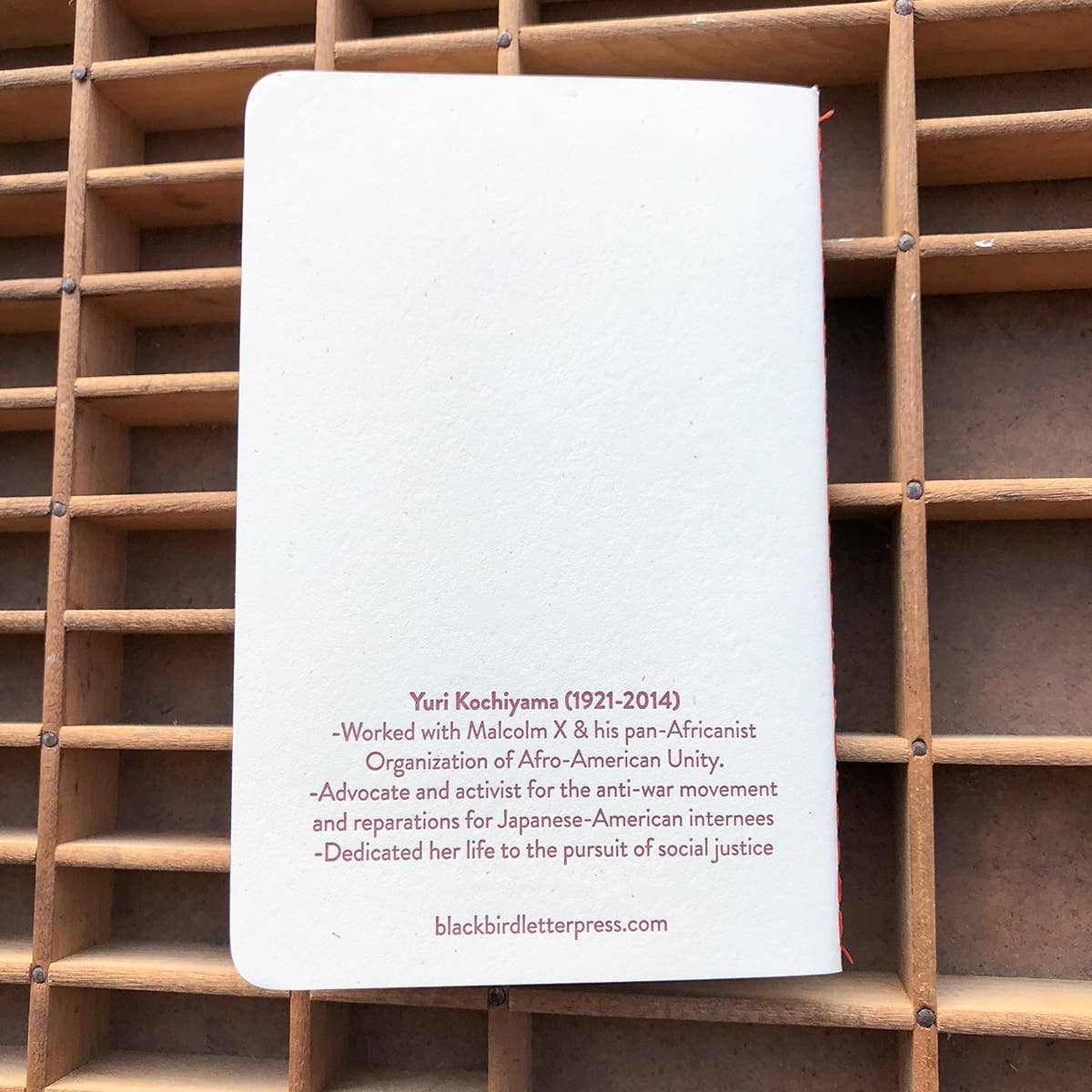 Yuri Kochiyama notebook