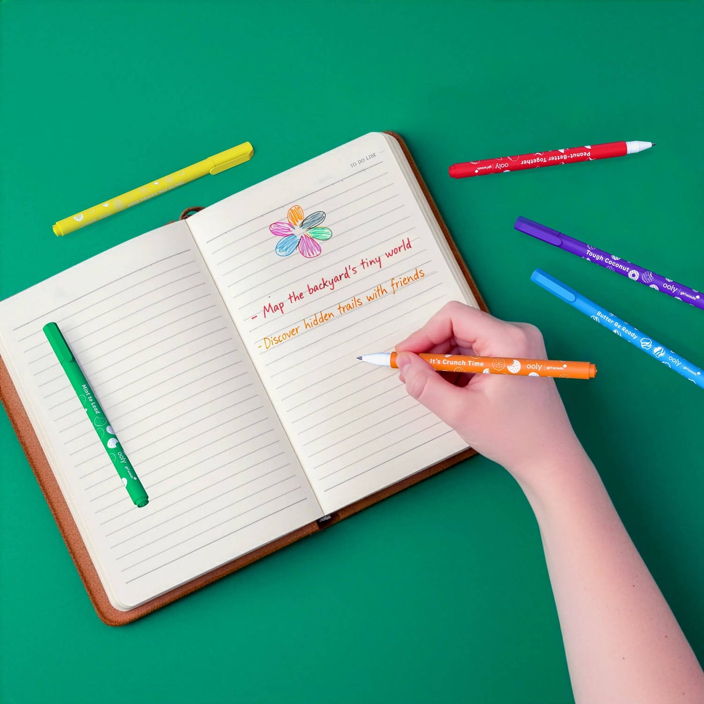 OOLY x Girl Scouts Cookie Scented Gel Pens - Set of 6