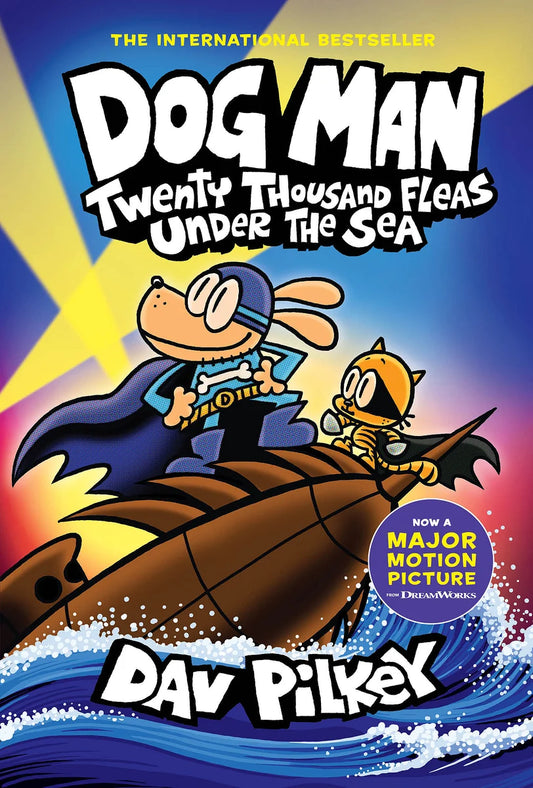 Dog Man: Twenty Thousand Fleas Under the Sea: A Graphic Novel (Dog Man #11): From the Creator of Captain Underpants | Dav Pilkey