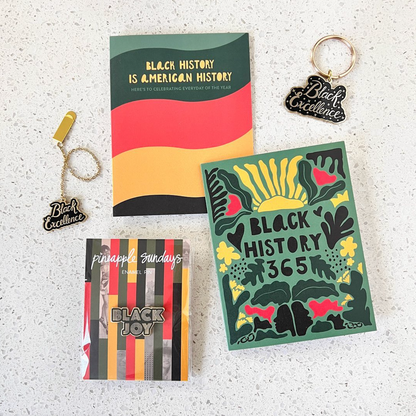 Black Joy Enamel Pin