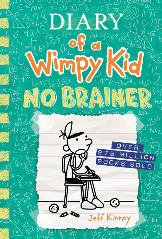 No Brainer (Diary of a Wimpy Kid #18) Volume 18 | Jeff Kinney (Author)