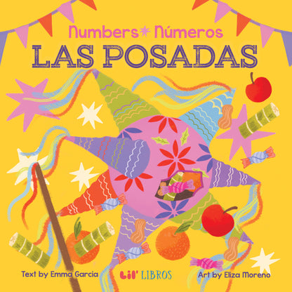 Las Posadas: Numbers / Números | Eliza Moreno (Illustrator) + Lil' Libros (Created by)