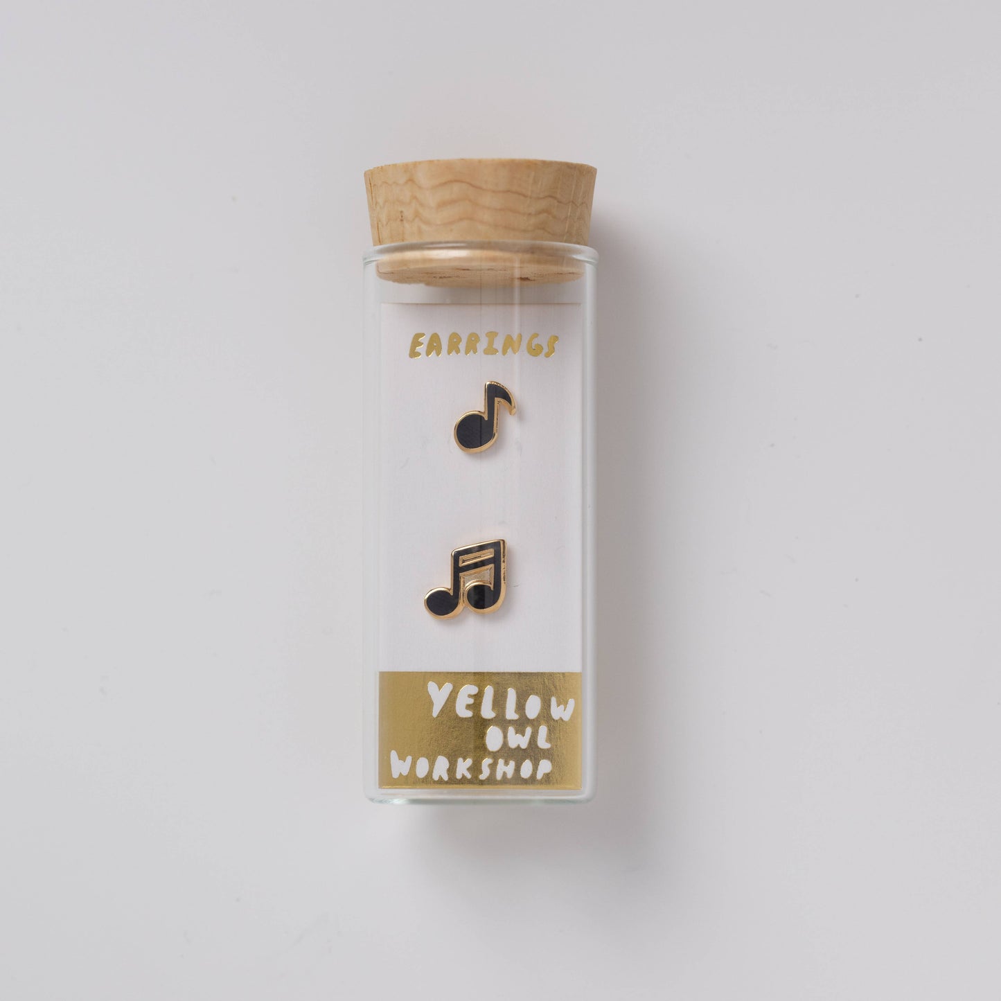 Musical Notes Earrings - Gold Jewelry Musician Gift