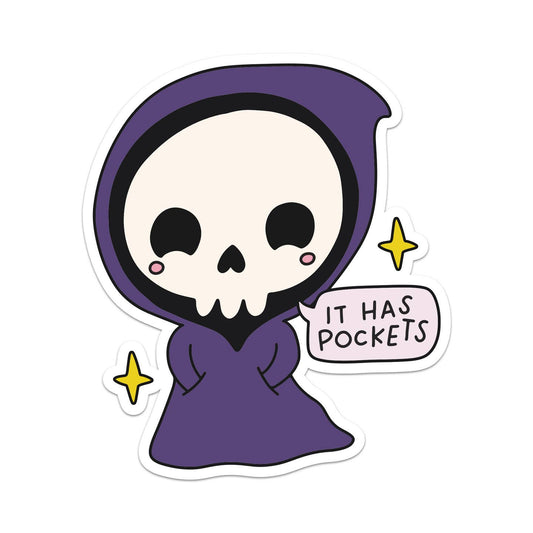 It Has Pockets Sticker