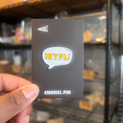 IKYFL Enamel Pin: Orange
