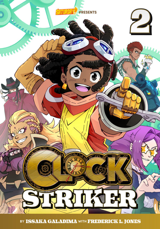 Clock Striker, Volume 2: The Sharing Society (Saturday Am Tanks / Clock Striker #2) | Issaka Galadima (Author) + Frederick L. Jones (Author) + Saturday Am (Author)