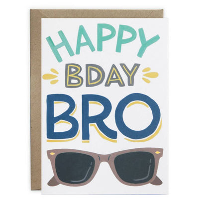 Happy BDay Bro - Birthday Card