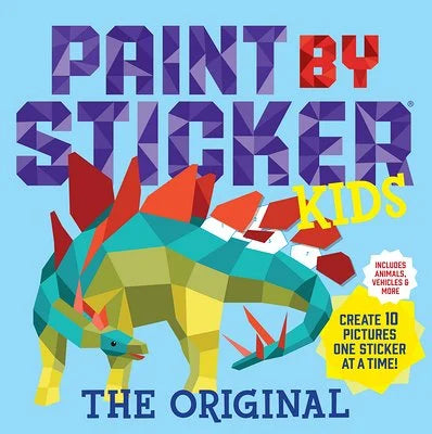 Paint by Sticker Kids, the Original: Create 10 Pictures One Sticker at a Time! (Kids Activity Book, Sticker Art, No Mess Activity, Keep Kids Busy) | Workman Publishing