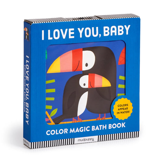 I Love You, Baby Color Magic Bath Book |  Andy Passchier