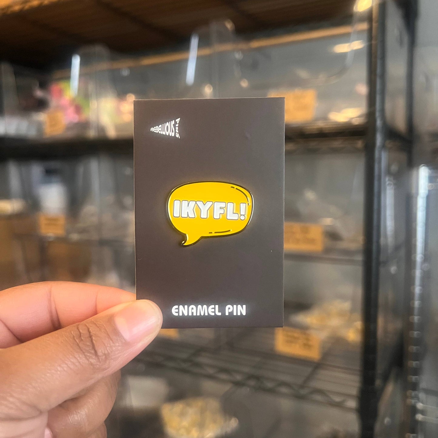IKYFL Enamel Pin: Orange