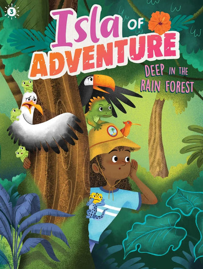 Deep in the Rain Forest (Isla of Adventure #3) [paperback] | Dela Costa  (Author) + Ana Sebastián (Illustrated by)