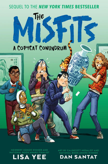 A Copycat Conundrum (the Misfits) | Lisa Yee (Author) + Dan Santat (Illustrator)