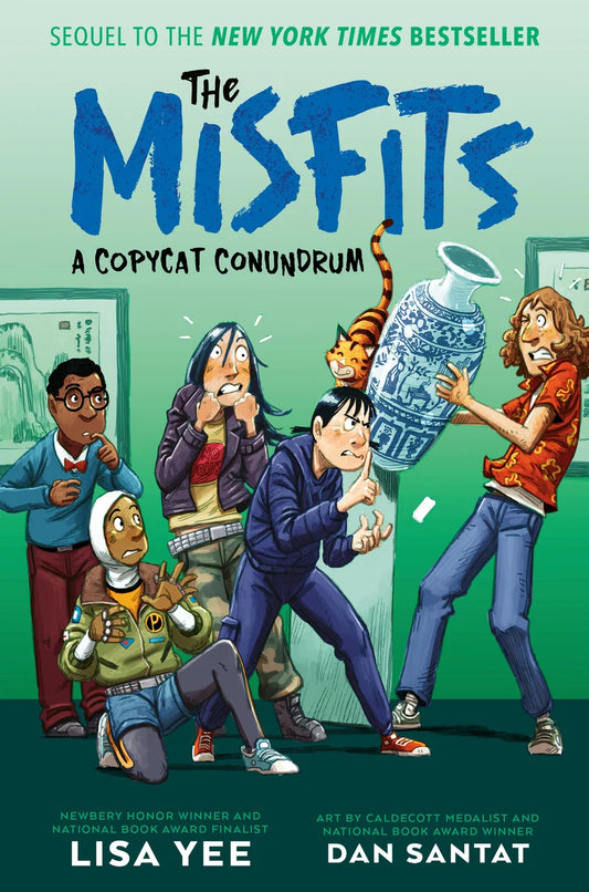 A Copycat Conundrum (the Misfits) | Lisa Yee (Author) + Dan Santat (Illustrator)