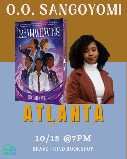 AUTHOR EVENT: O.O. Sangoyomi shares new YA "Dreamweaving" | October 13th @ 7PM
